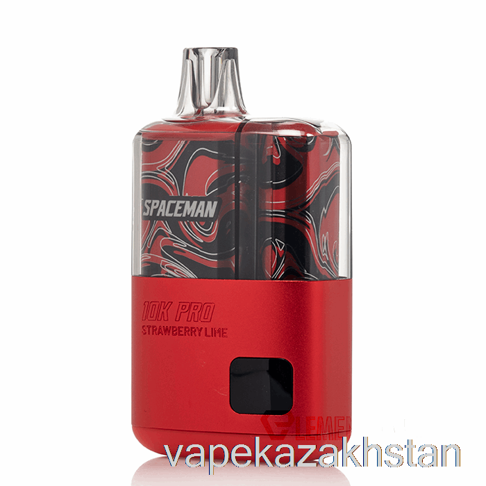 Vape Kazakhstan SPACEMAN 10K PRO Disposable Strawberry Lime